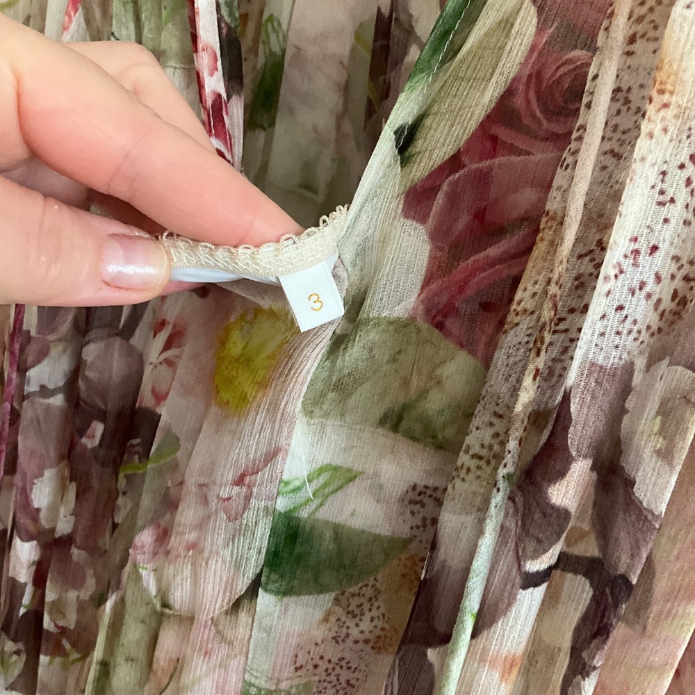 zimmermann dancer flutter dress - alabaster garden floral - Picture 11 of 12